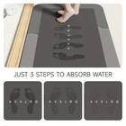 Super Water Absorbent Bath Mat Non-slip Quick Dry Bathroom Shower Rug 24  32 