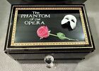 Phantom Of The Opera Mask   Rose Musical Box The San Francisco Music Box Company