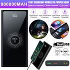 4usb Power Bank 900000mah Portable External Battery Backup Charger Fast Charging