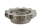 Shars Cnc 8  90 Degree Indexable Face Mill With 12 Apkt 1604 Inserts New L 