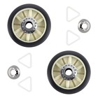 4 Pack Dryer Drum Roller Kit 349241t For Whirlpool Kenmore Sears Maytag Amana