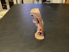 Coco Joes Hawaii Hapa Wood Hand Carved Ku Tiki God Strength 6  Vintage 137