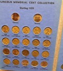 Large Estate 1 Cent penny Lot Indian Heads  Wheats  6 Graded  Boston Collection