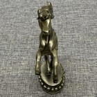 Vintage Pewter Mighty Unicorn Mythical Figurine 1993 Made In Taiwan 3 75    Tall