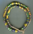African Trade Beads Vintage Antique Venetian Old Glass Beads Millefiori