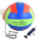 Tetherball Ball And Rope Set- Tetherball Ball With Rope And Carabineer Hoop