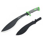 20 75  Tactical Fixed Blade Kukri Jungle Hunting Survival Machete   Sheath Black