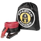 Spartan Power 2 Awg 10ft Pure Copper Heavy Duty Jumper Cables Alligator Clips