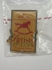 Vtg Hallmark Keepsake Ornaments Artists On Tour 1996 1997 Pin Christmas Lot Of 2