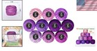 Crochet Thread 10 Balls Purple Series Size 8 For Embroidery Cross Stitch