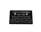 Gift Of Strength  Encouragement Card For Birthday  Graduation  Support  Recovery