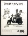 2003 Bajaj Chetak 145 Motor Scooter Photo  gives Suvs Mpg Envy  Vintage Print Ad