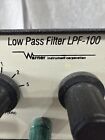 Warner Low Pass Filter Lpf-100 115v