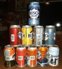 Busch Light 12oz Limited Edition Can s All 10 Can s Aluminum Bottom Opened 