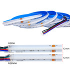 5-20m Ww nw cw rgbcct rgbw rgbww 840leds m Cob Led Strip Light Flexible Dimmable