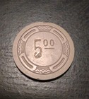 Boulder Club Casino Las Vegas Nevada  5 Chip 1930s Rare