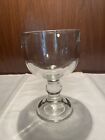 Xlrg Glass Beer Schooner Goblet Chalice Heavy Thick Glass Approx 3 Lbs Vintage
