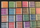 Scott  803-834 Mint Nh 1938 Presidential Series Plate Blocks Complete Set   mr5