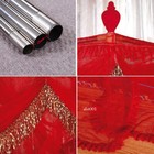 4 Corner Post Bed Curtain Canopy Mosquito Netting Or Frame Post Queen King Size