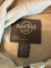 Hard Rock Hotel Xlarge Brown Hooded Zip Up Jacket Pockets Has Wear Angel Wings