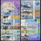 20 Pcs Arctic Territories  Antarctic Animal  1-500  Penguin  Unc  Free Shipping