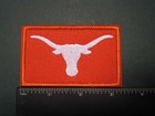 Morale Flag Patch Texas Longhorn Hook Back Attachment