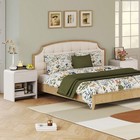 Round Nightstand Set Of 2 With Drawer Open Shelf Bedside Table