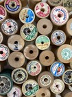Wooden Spools - 1  To 1 5  - Vintage - Lot Of 50