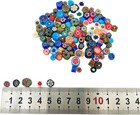 Fusible Millefiori Glass  50g  110pcs For Microwave Kiln  Crafting Supplies