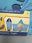 Disney Stitch Hooded Towel 22    X 51     Stitch W Ukulele  Lilo   Stitch