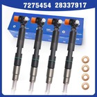 4x Fuel Injector Delphi For 7516848   28337917 Bobcat 7275454   D18 D24 New