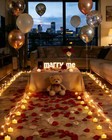 Amagic 12 24 50 100 150 Pack Battery Operated Tea Lights 12 Pcs  Ivory