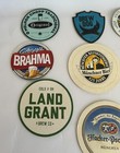 Foreign Beer Coasters Lot Of 10 Brahma Paulaner Etc