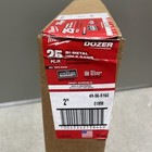          Usa Made New  25  Pack Of 2    Milwaukee Bi-metal Holedozer Hole Saws Bulk Pk