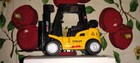 Rare Dhl Logistics Pull Back Yellow Metal Toy Forklift Special Brand New