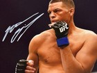 Nate Diaz Signed Autographed 8x10 Photo Authentic Autograph Ufc Mma Beckett Bas