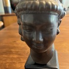 Antique Southeast Asian Figural Cast Metal Bronze Sculpture