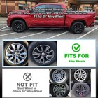 20   Wheel Skins For 2019-2024 Chevy Silverado 1500 2021-2023 Chevy Tahoe  4pcs