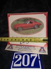 Vtg 1989 Classic Cars Calendar Big A Auto Parts Battery Cheektowaga Ny Corvette