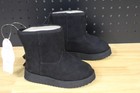 Wonder Nation Toddler Girls Faux Suede Shearling Boot-black-size 7 -nwt-25004600