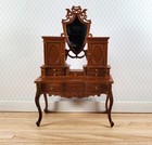 Jbm Dollhouse Dressing Table Wood Victorian Style 1 12 Scale Miniature Furniture