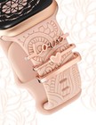 Decorative Rings Loops Compatible With Apple Watch Bands Charms 49mm 46mm 45m   