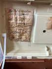 Vtg Plano 757 Fishing Tackle Box 4 Drawer With Cool Bait Newspaper Cutouts Usa