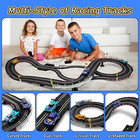 Electric Slot Car Race Track Sets - Race Car Track Sets With 4 High-speed Slot C