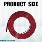 Car Interior Moulding Trim Strips With Installing Tool  16 4ft Red
