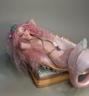 Ooak  Mermaid  oyster Shell  Sculpture   fantasy Art By Mystic Beings 