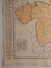 1937 Antique Venezuela Authentic Old Atlas Map - Rand Mcnally World Atlas