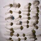 100 Pc Peacock  Feathers Lot Ref  2204