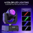 Mini Moving Head Rgbw 80w Led Stage Beam Lights Dmx Spot Lighting For Dj Disco