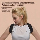 Posture Corrector Body Brace Bad Back Lumbar Shoulder Support Belt Women Men Uk